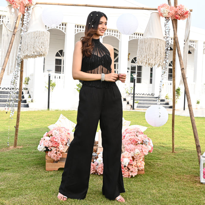 Grace Black Co-ord Set